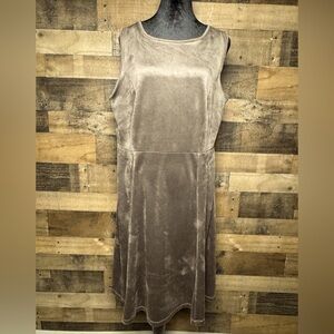 Philosophy Women's Brown Sleeveless Flowy Dress Size 12 Large L AB 645